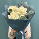 Букет из французской белой розы