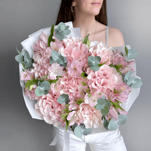 Букет «"Розовая симфония"»