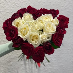 Букет «Сердце» из роз