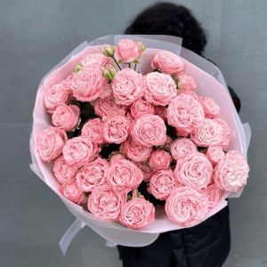 Монобукет "Нежные чувства" из роз