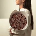 Букет из 29 кофейных роз