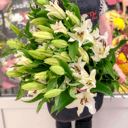 Букет из 5 лилий