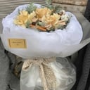 Букет «Голландские розы с шарфом»