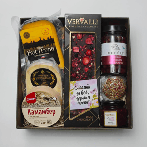 Подарочная коробка темная