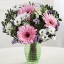 Букет «Моё вдохновение» из хризантем и гербер