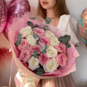 Букет «Нежный поцелуй» из роз