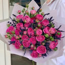 Букет из пионовидной Розы Misty Bubbles