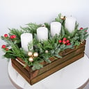 Коробка с цветами «Время Рождества»