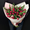 Букет весенний порыв из тюльпанов