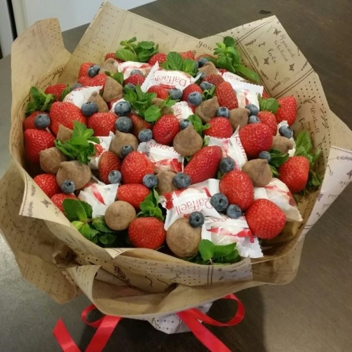 Клубника с трюфелями