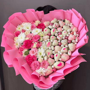 Клубничное сердце