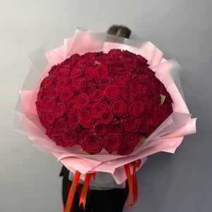 Букет «101 красная роза»