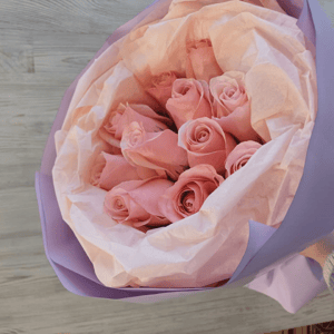 Моно букет из роз