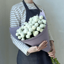 Букет из 9 кустовых хризантем