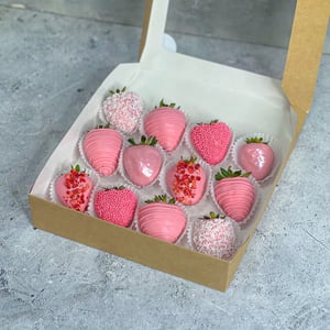 Клубника в молочном шоколаде 12