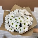 Букет «Белые ромашки» из хризантем