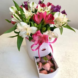 Круглая шкатулочка Альстрома