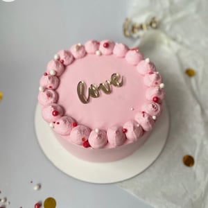 Бенто торт love