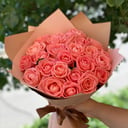 Букет «Бюрнет» из роз