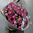 Букет «15 Роз Кустовых Мисти Баблс»