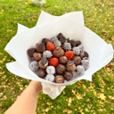 Букет из клубники орео