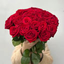 Букеты цветов из красных роз 35 шт