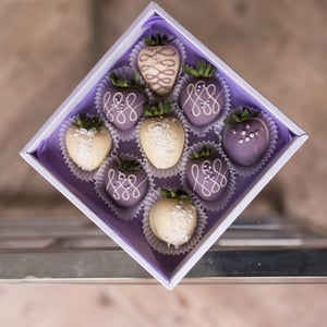 Клубника в шоколаде Фиолент на 9 ягод