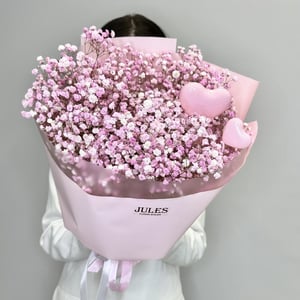 Букет «Soft kiss» из гипсофил