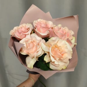 Букет «Ажурные или Французские розы 5шт»