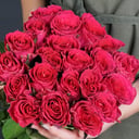 Букет «21 Роза Мадам Церайс 40 см»