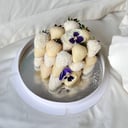 Торт из клубники в шоколаде "Цветочный"