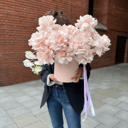 Шляпная коробка с цветами «Бриз лета» из роз