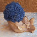 Стабилизированный мох в кашпо