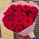 Букет красных роз "С любовью"