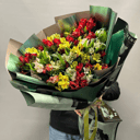 Букет гигант из альстромерий