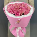 Букет 35 розовых роз