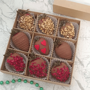 Клубника в молочном шоколаде