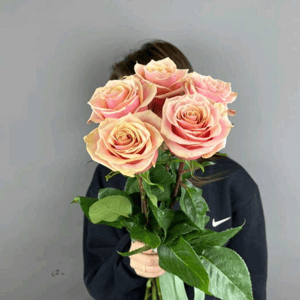 Букет «Роза Пинк Амаретто»