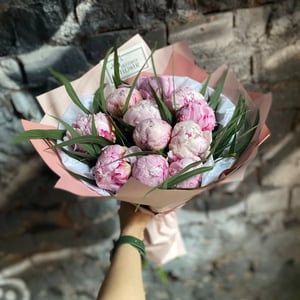 Букет «Аромат пионового облака»