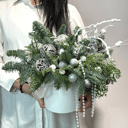 Снежный вихрь композиция с елью Нобили