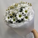 Букет «Хризантема с ромашкой»