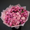 Букет 51 мисти баблз из роз