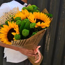 Букет подсолнухов