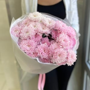 Букет "Привет" из хризантем