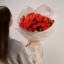 Монобукет из кустовых роз