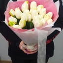 Букет «Весенний каприз» из тюльпанов