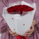 Букет «Алый» из роз