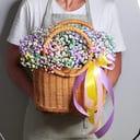 Гипсофила в корзине