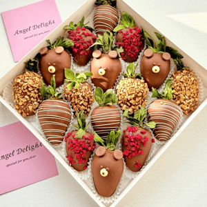 Клубника в шоколаде Мишки