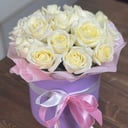 Коробка с цветами «Прикосновение нежности» из роз